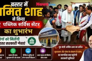 "बस्तर में केंद्रीय गृह मंत्री अमित शाह ने किया नए पब्लिक सर्विस सेंटर का शुभारंभ - News Critic"