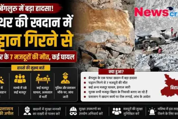 बेंगलुरु पत्थर खदान हादसा