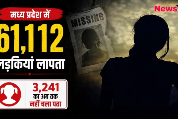 मध्य प्रदेश में 61,112 लड़कियां लापता, 3,241 का अब तक नहीं चला पता - News Critic