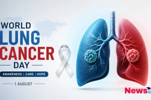 1 अगस्त विश्व फेफड़े का कैंसर दिवस (World Lung Cancer Day) जागरूकता ग्राफ़िक - News Critic