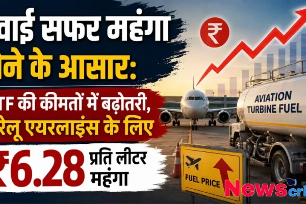 ATF की कीमत ₹6.28 बढ़ी, हवाई सफर महंगा होने के आसार
