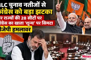 MLC चुनाव नतीजों में चार राज्यों की 28 सीटों पर कांग्रेस का खाता शून्य, बीजेपी हमलावर - News Critic