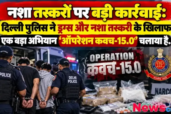 दिल्ली पुलिस ने ड्रग्स और नशा तस्करों के खिलाफ चलाया ऑपरेशन कवच-15.0 - न्यूज़ क्रिटिक