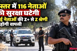 बस्तर में 116 नेताओं की सुरक्षा घटने और कई नेताओं की Z+ से Z श्रेणी में वापसी का दृश्य - News Critic