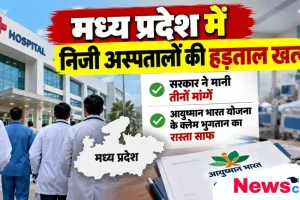 मध्य प्रदेश में निजी अस्पतालों की हड़ताल खत्म होने और आयुष्मान भारत क्लेम भुगतान की खबर - News Critic