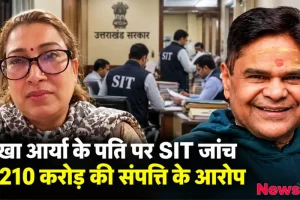 रेखा आर्या के पति पर करोड़ों की संपत्ति के आरोप को लेकर एसआईटी (SIT) जांच - News Critic