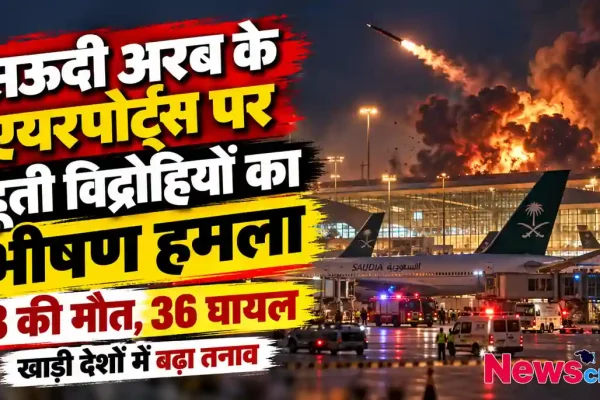सऊदी अरब के एयरपोर्ट पर हूती विद्रोहियों का भीषण हमला, 3 की मौत और 36 घायल - News Critic